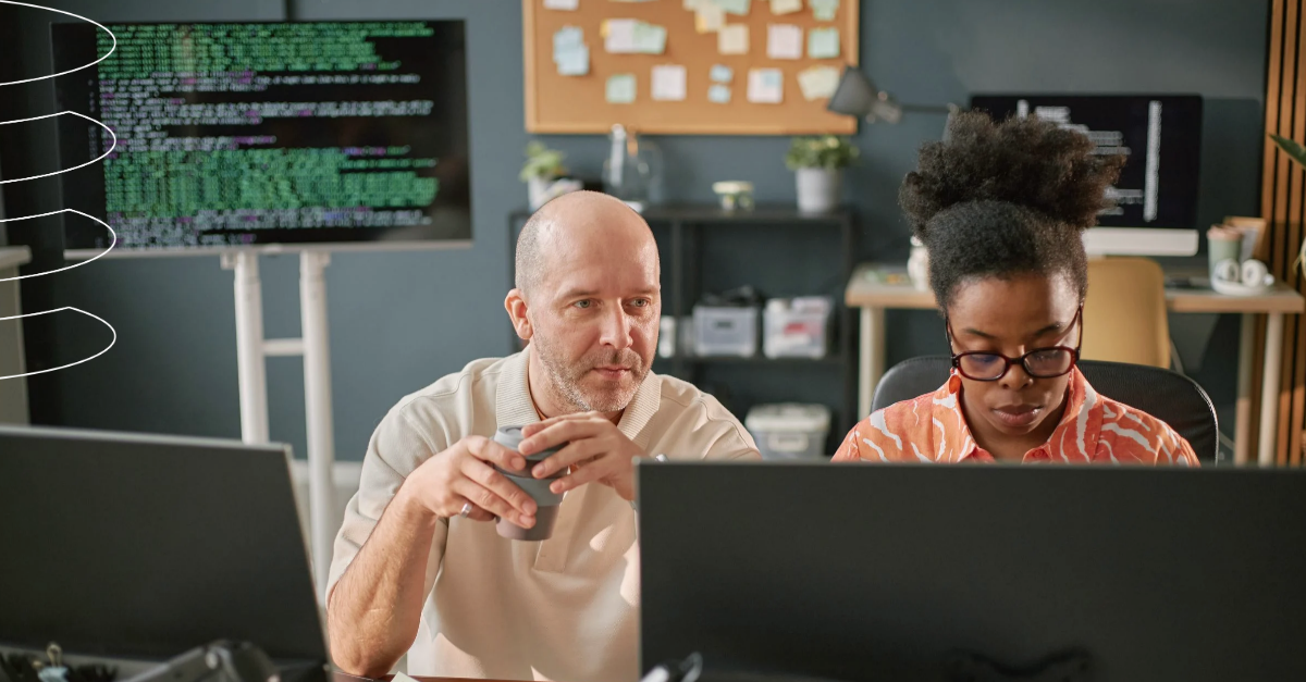 Database expert reviewing proactive monitoring alerts on a SQL Server dashboard